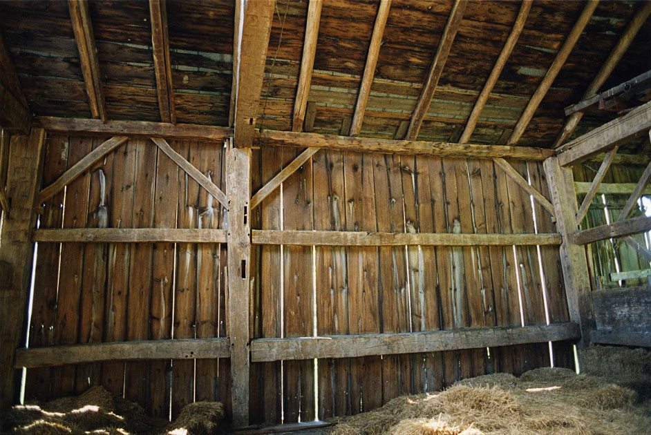 Before restoration, Scottish Barn, 2000, Photograph by Constance Kheel