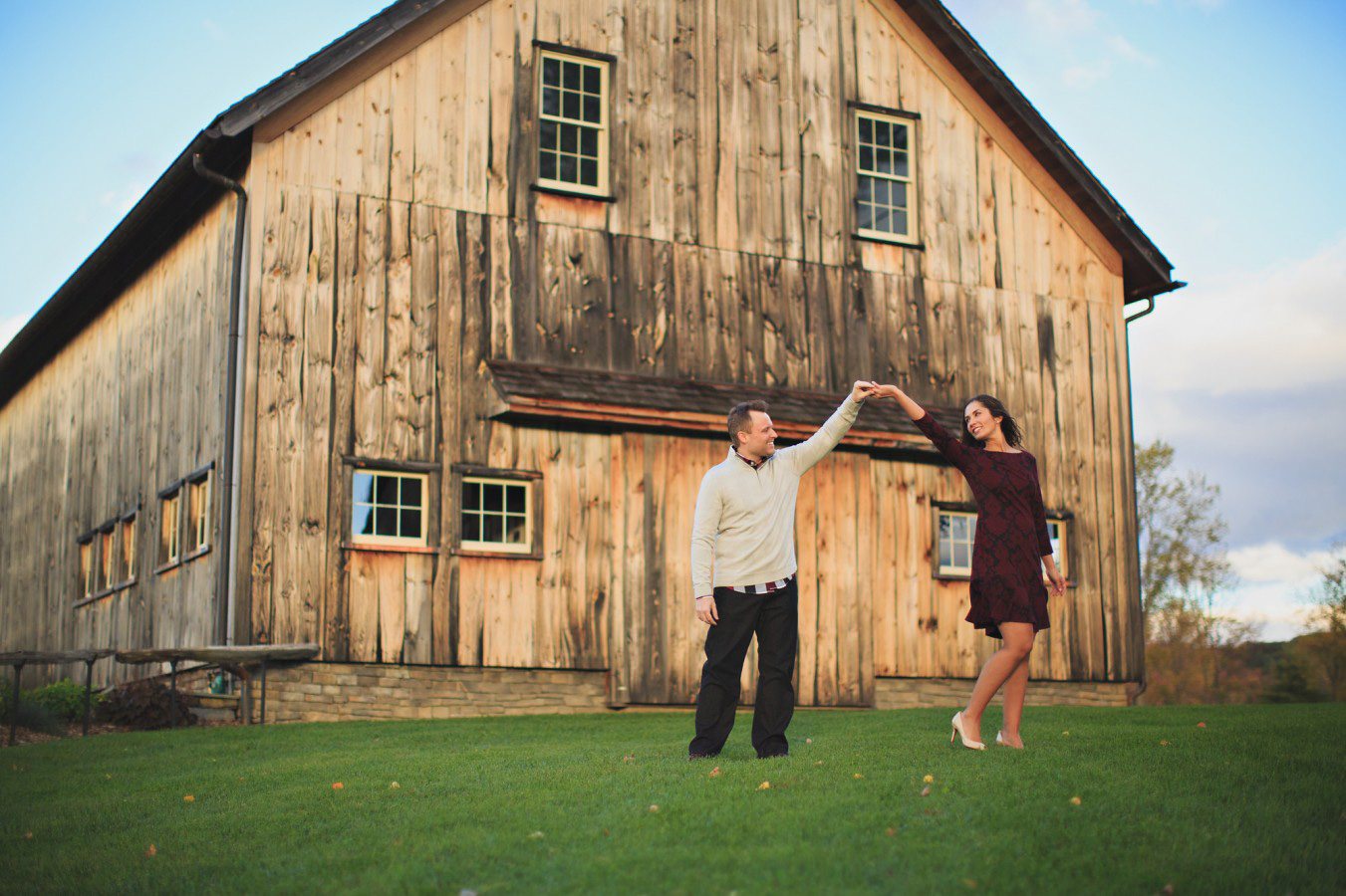 Historic Barns of Nipmoose Engagement, Elario Photography Inc.