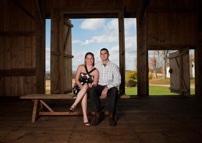 Historic Barns of Nipmoose Engagement, Upstate Photographers