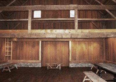 German Barn interior, Photograph by Constance Kheel