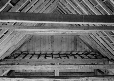 Scottish Barn interior, Photograph by Dunja Von Stoddard