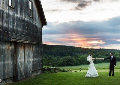 Wedding portrait at sunset, Tracey Buyce Photography