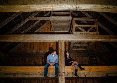Historic Barns of Nipmoose Engagement, Bryer Photography